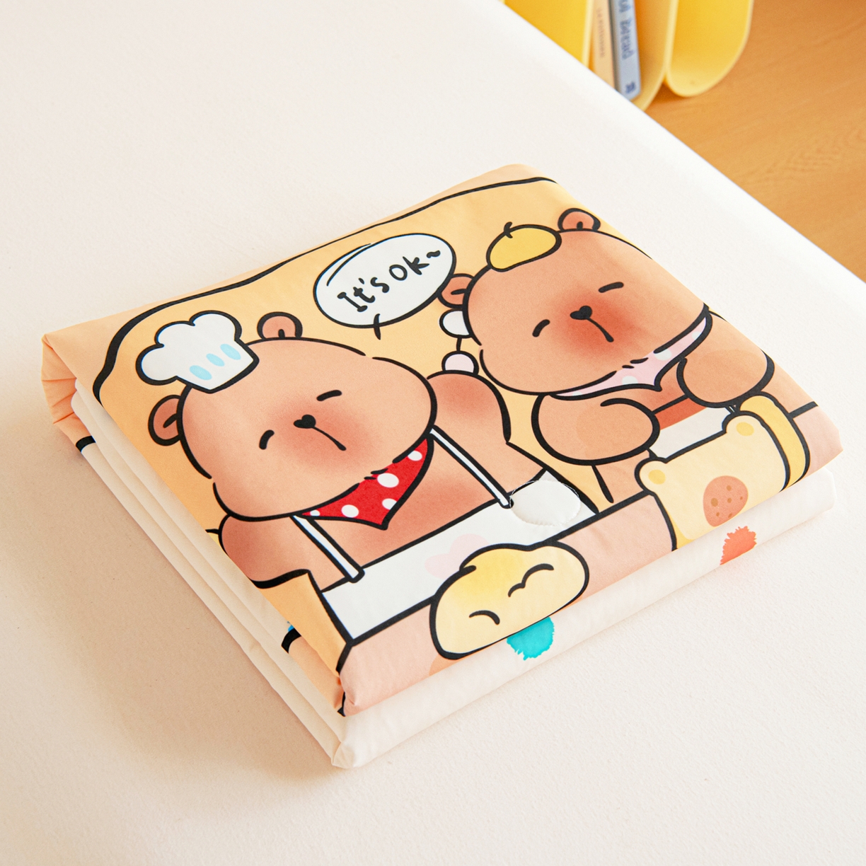 御棉坊 御棉坊2026萌趣A类凉感幼儿园夏凉被宝宝午睡薄被子儿童空调被夏被 皮皮怪