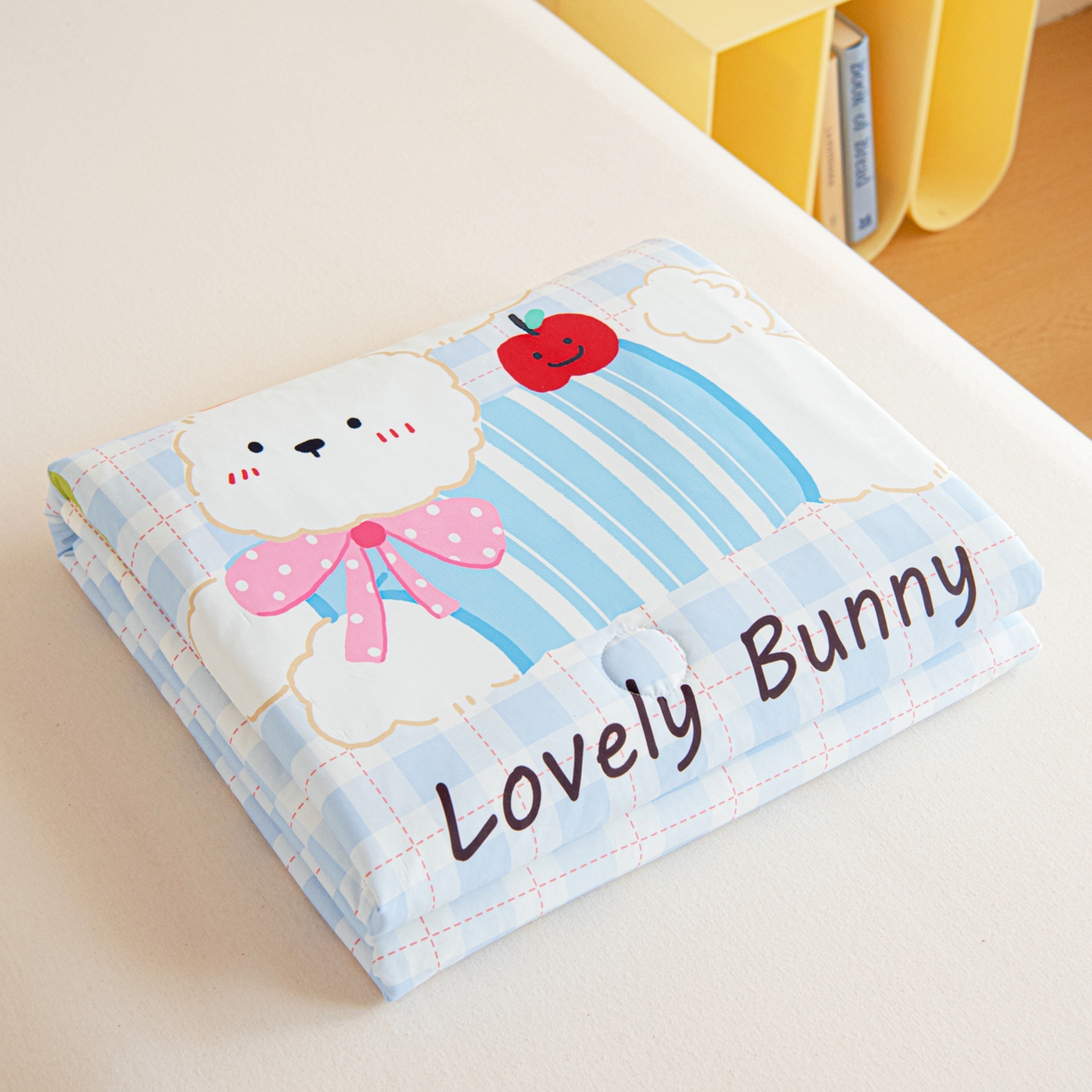 御棉坊 御棉坊2026萌趣A类凉感幼儿园夏凉被宝宝午睡薄被子儿童空调被夏被 乖乖兔