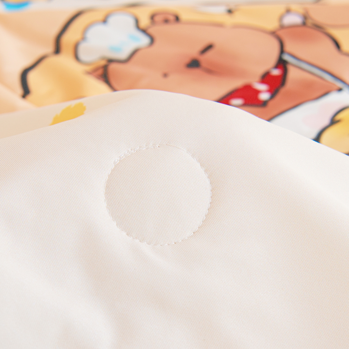 91家纺网 家纺一手货源 找家纺 御棉坊 御棉坊2026萌趣A类凉感幼儿园夏凉被宝宝午睡薄被子儿童空调被夏被 皮皮怪