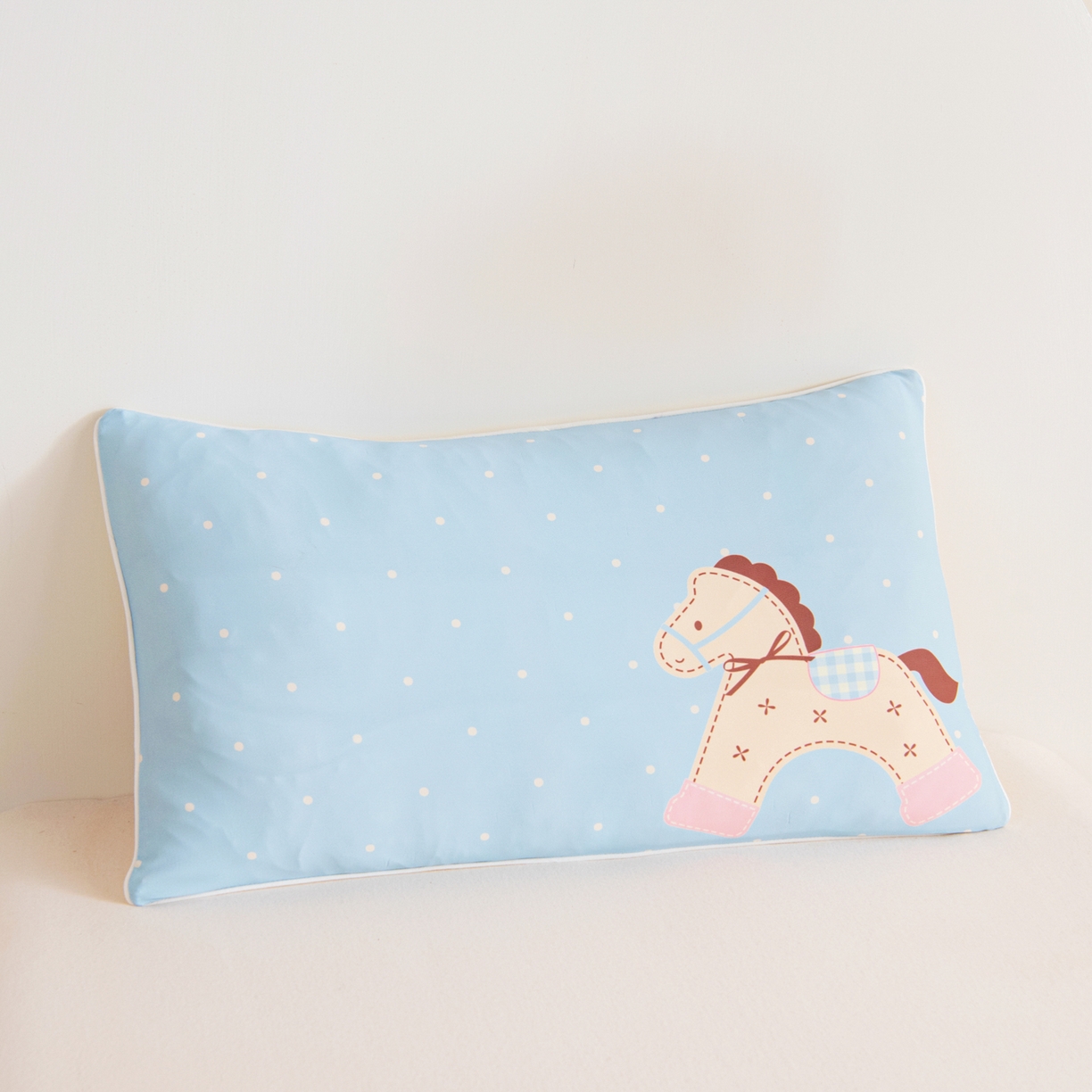 91家纺网 家纺一手货源 找家纺 御棉坊 御棉坊2026萌趣A类凉感幼儿园夏凉被宝宝午睡薄被子儿童空调被夏被 木马乐园-米