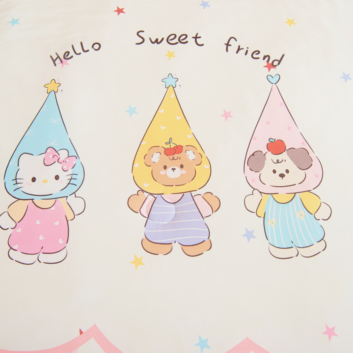 91家纺网 家纺一手货源 找家纺 御棉坊 御棉坊2026萌趣A类凉感幼儿园夏凉被宝宝午睡薄被子儿童空调被夏被 三小只