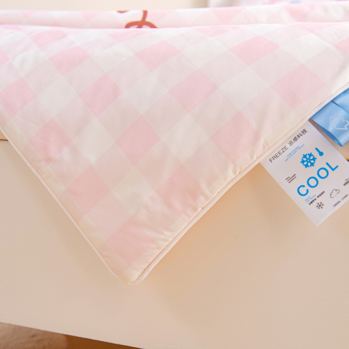 91家纺网 家纺一手货源 找家纺 御棉坊 御棉坊2026萌趣A类凉感幼儿园夏凉被宝宝午睡薄被子儿童空调被夏被 萌萌派