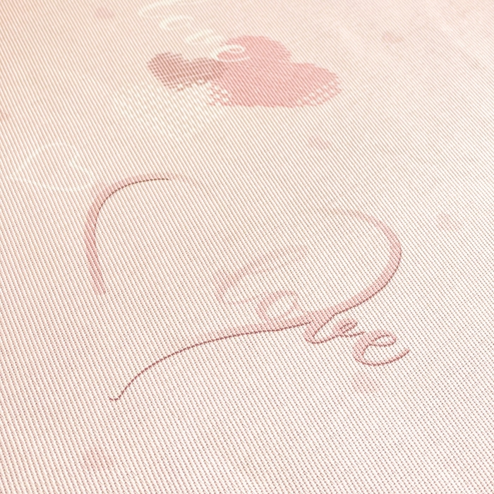 91家纺网 家纺一手货源 找家纺 金盛纺 2025新款A类数码印花冰丝席-床席款爱心-床席款