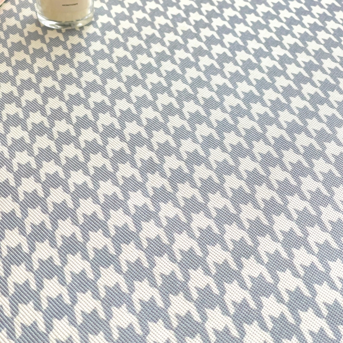 91家纺网 家纺一手货源 找家纺 金盛纺 2025新款A类数码印花冰丝席-床席款千鸟格-灰-床席款