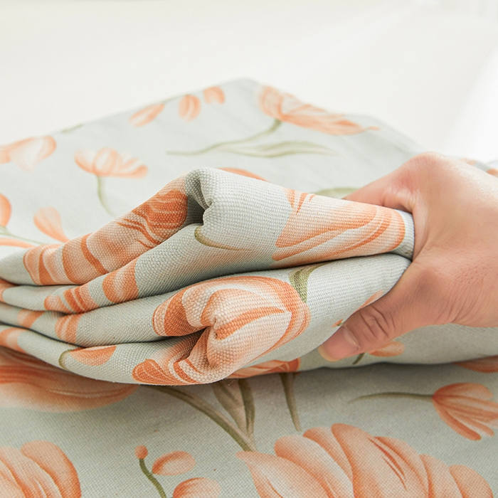 91家纺网 家纺一手货源 找家纺 大元 2026新款全棉纯棉老粗布凉席席子单床单 床单单件 花间物语