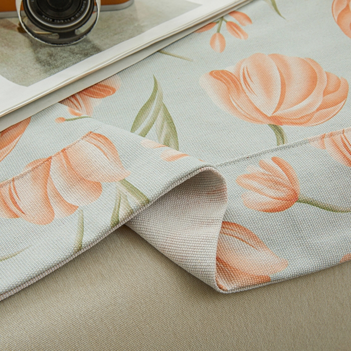 91家纺网 家纺一手货源 找家纺 大元 2026新款全棉纯棉老粗布凉席席子单床单 床单单件 花间物语