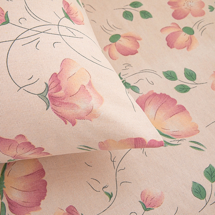 91家纺网 家纺一手货源 找家纺 大元 2026新款全棉纯棉老粗布凉席席子单床单 床单单件 花间一梦