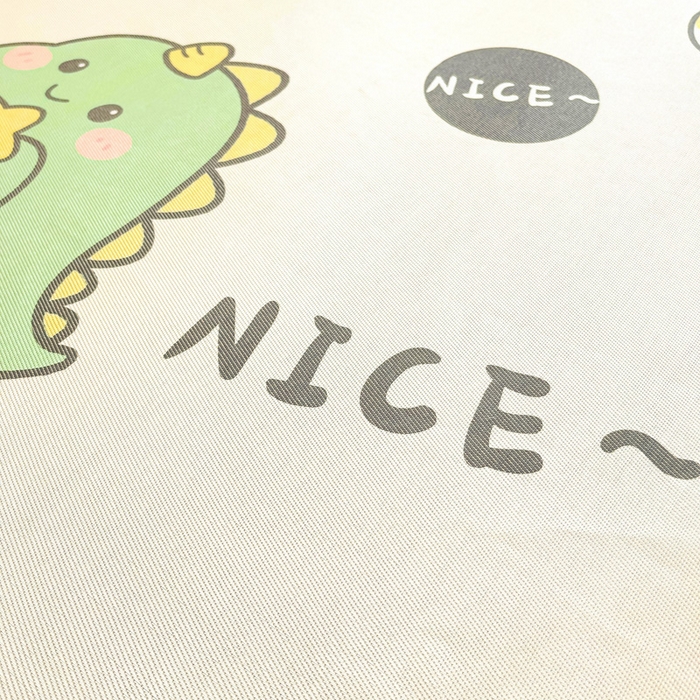 91家纺网 家纺一手货源 找家纺 金盛纺 2025新款A类数码印花冰丝席-床笠款萌恐龙