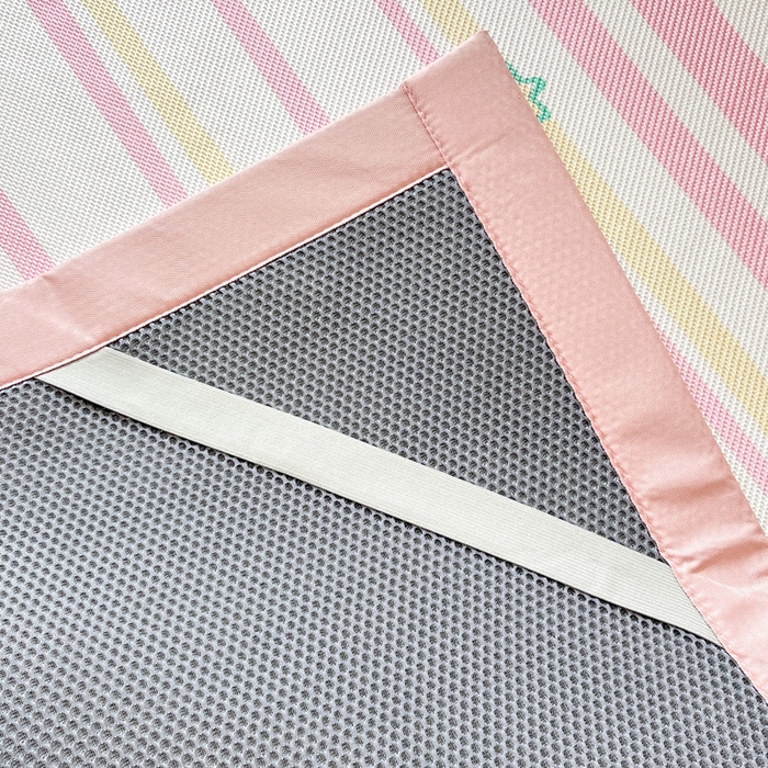 91家纺网 家纺一手货源 找家纺 （总）雅居纺家纺 2026新款A类加厚三明治底绣花冰藤席床单款凉席席子