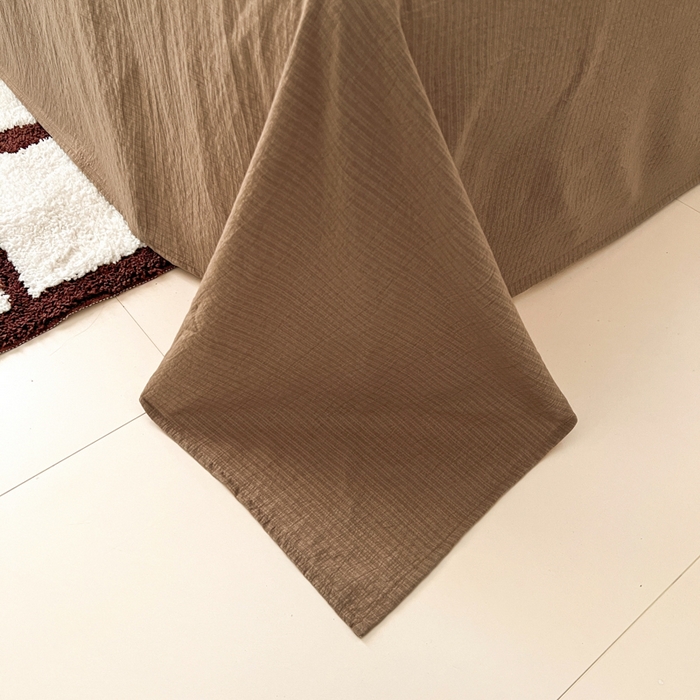 91家纺网 家纺一手货源 找家纺 （总）妖妖家纺  2026小清新软糯双层纱刺绣四件套