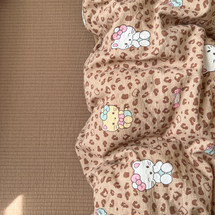 91家纺网 家纺一手货源 找家纺 妖妖家纺 2025新款加厚印花兔毛绒保暖四件套 手捧玫瑰