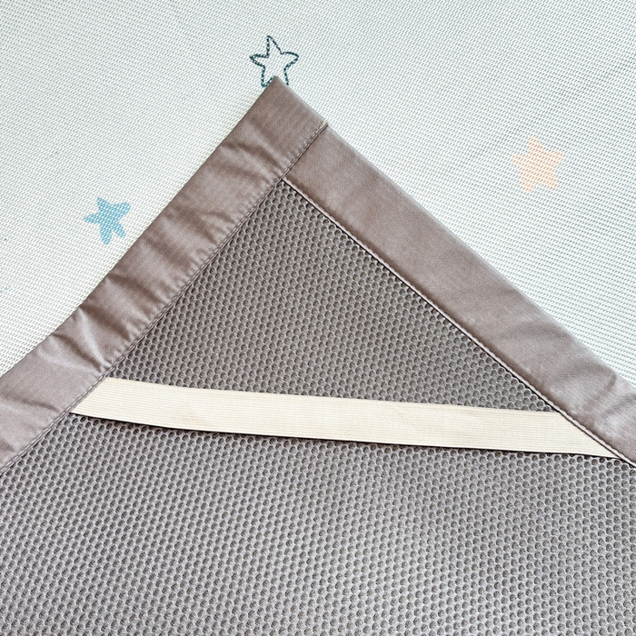 91家纺网 家纺一手货源 找家纺 雅居纺家纺 2026新款A类加厚三明治底绣花冰藤席床单款凉席席子 动感小狗