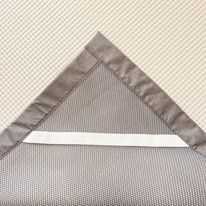 91家纺网 家纺一手货源 找家纺 雅居纺家纺 2026新款A类加厚三明治底华夫格绣花凉感席床单款凉席席子 床席款-熊出没