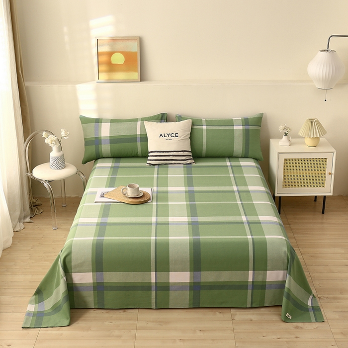 大元 2026新款全棉纯棉老粗布凉席席子单床单 床单单件 若竹