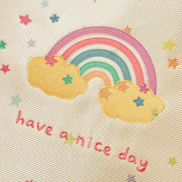 91家纺网 家纺一手货源 找家纺 雅居纺家纺 2026新款A类加厚三明治底绣花冰藤席床单款凉席席子 七彩虹