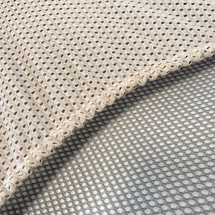 91家纺网 家纺一手货源 找家纺 雅居纺家纺 2026新款A类加厚三明治底华夫格绣花凉感席床笠款凉席席子 床笠款-幸福兔