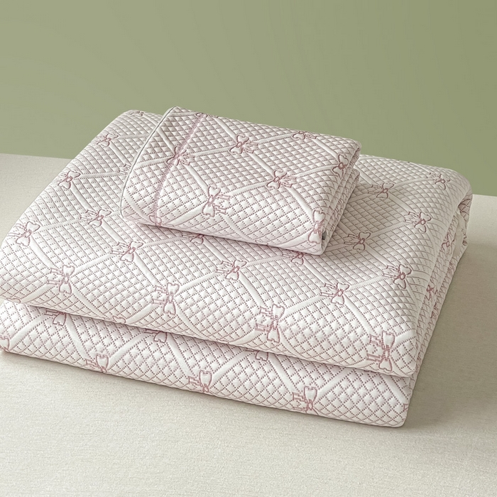 91家纺网 家纺一手货源 找家纺 （总）雅居纺家纺 2026新款加厚三明治底床裙款凉感席凉席席子