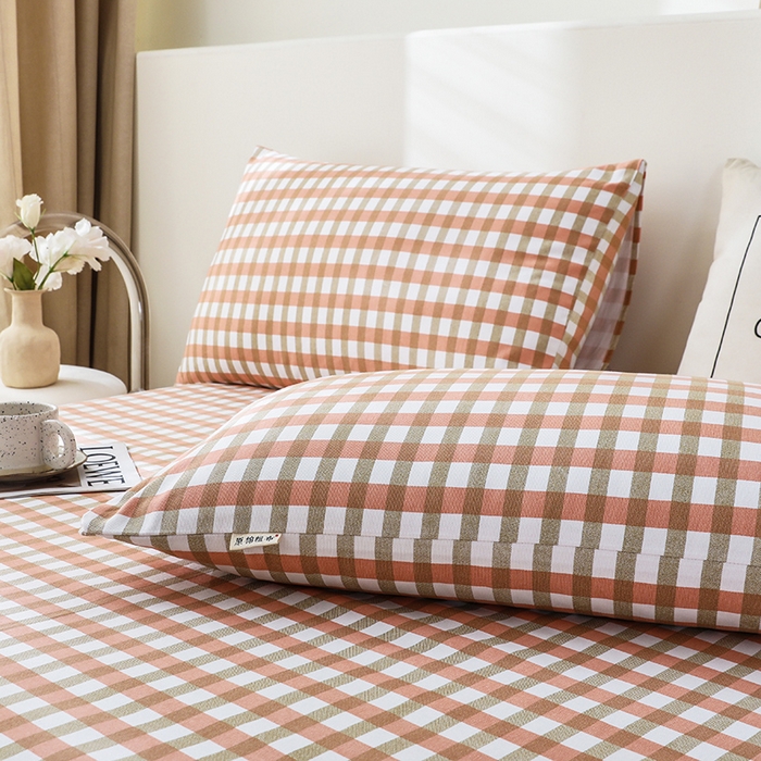 91家纺网 家纺一手货源 找家纺 大元 2026新款全棉纯棉老粗布凉席席子单床单 床单单件 谷耐