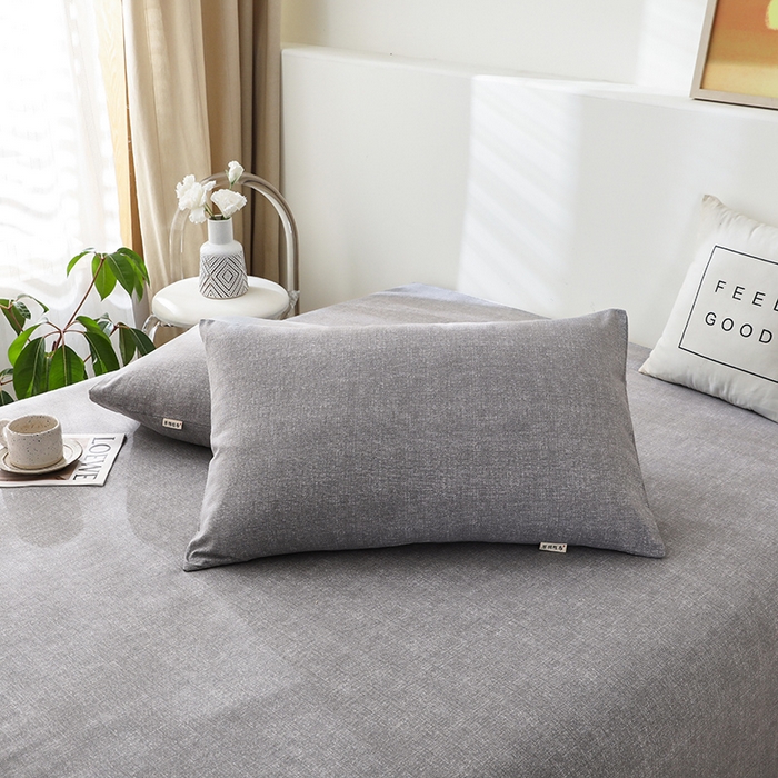 91家纺网 家纺一手货源 找家纺 大元 2026新款全棉纯棉老粗布凉席席子单床单 床单单件 灰太郎