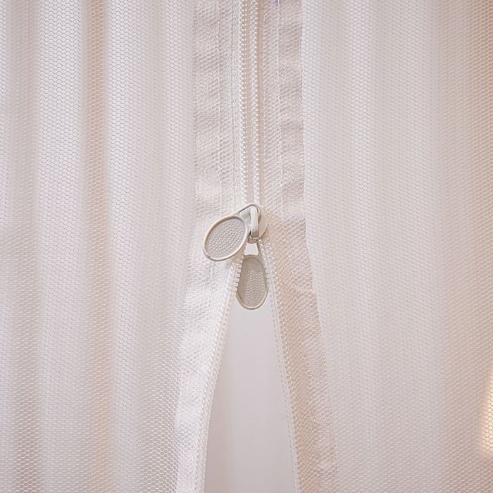 91家纺网 家纺一手货源 找家纺 梵希良品家纺 2026新款全底家用卧室坐床加密加厚支架全包围加粗大空间T+U防摔坐床蚊帐-漫语 漫语 柔粉