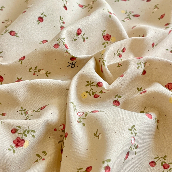 91家纺网 家纺一手货源 找家纺 尚美 2026新款法式复古大花边仿棉床盖四件套 清晨