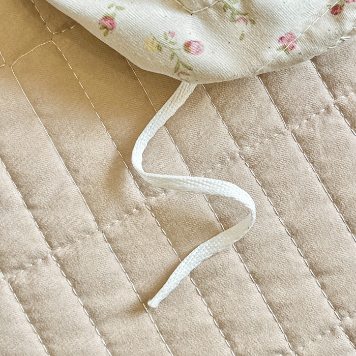 91家纺网 家纺一手货源 找家纺 尚美 2026新款法式复古大花边仿棉床盖四件套 清晨