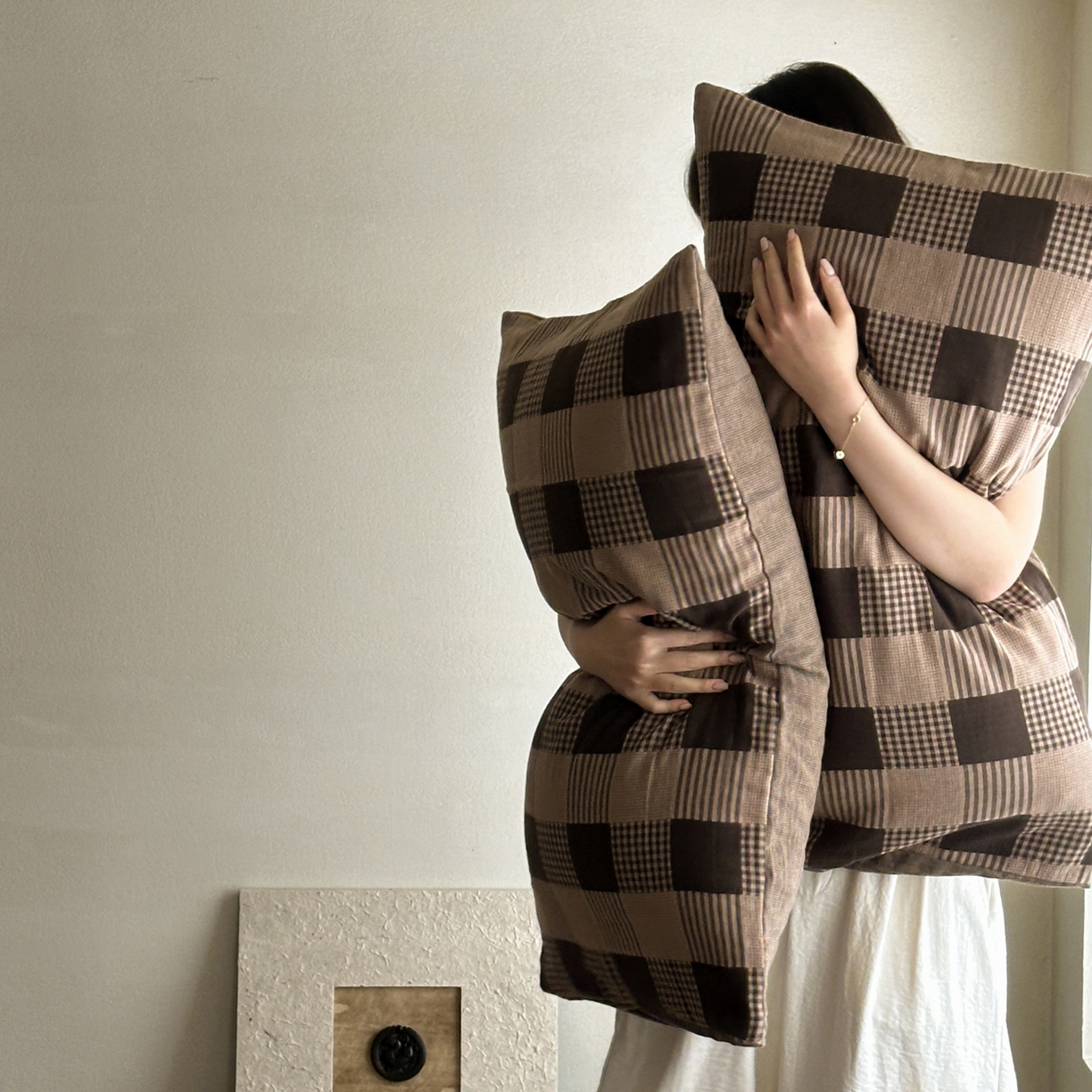 91家纺网 家纺一手货源 找家纺 山舍家居 2026春夏新款全棉纯棉色织纱布提花四件套 乍欢