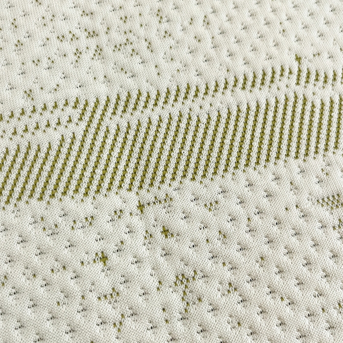 91家纺网 家纺一手货源 找家纺 雅居纺家纺 2026新款加厚三明治底凉感豆豆简约款凉感席床单款凉席席子 条纹-绿