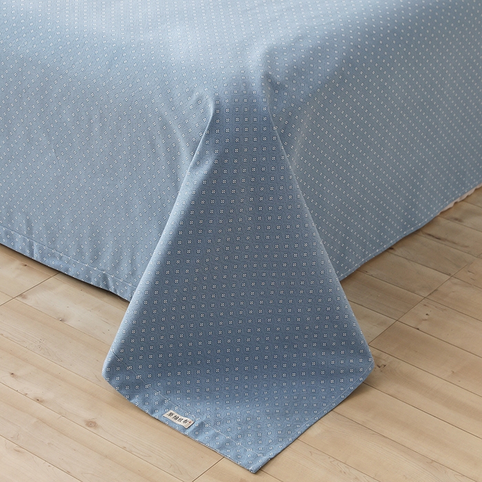 91家纺网 家纺一手货源 找家纺 大元 2026新款全棉纯棉老粗布凉席席子单床单 床单单件 西川