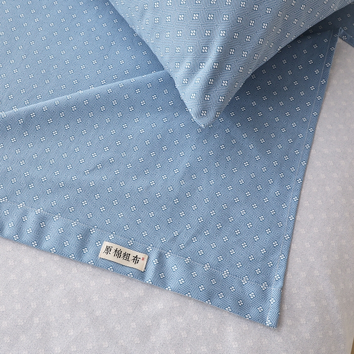 91家纺网 家纺一手货源 找家纺 大元 2026新款全棉纯棉老粗布凉席席子单床单 床单单件 西川