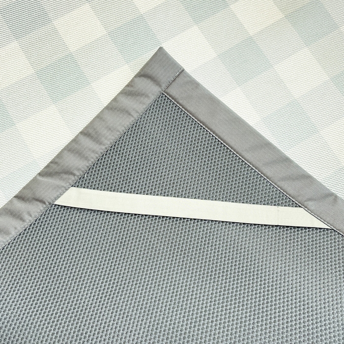 91家纺网 家纺一手货源 找家纺 雅居纺家纺 2026新款A类加厚三明治底绣花冰藤席床单款凉席席子 幸运巴拉