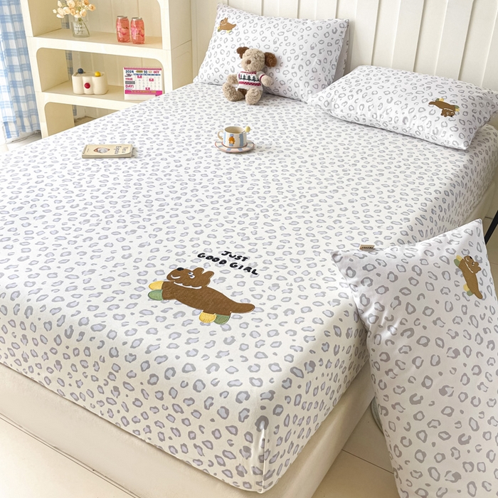 91家纺网 家纺一手货源 找家纺 （总）雅居纺家纺 2026新款全棉绣花A类老粗布床笠单件床笠单品凉席席子