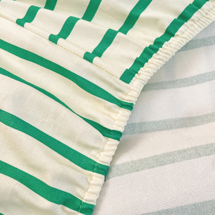 91家纺网 家纺一手货源 找家纺 雅居纺家纺 2026新款全棉绣花A类老粗布床笠单件床笠单品凉席席子 老粗布-萌仔熊猫