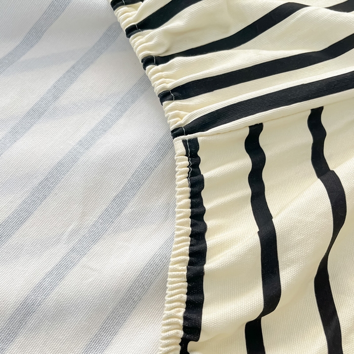 91家纺网 家纺一手货源 找家纺 雅居纺家纺 2026新款全棉绣花A类老粗布床笠单件床笠单品凉席席子 老粗布-小绵羊