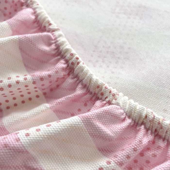 91家纺网 家纺一手货源 找家纺 雅居纺家纺 2026新款全棉绣花A类老粗布床笠单件床笠单品凉席席子 老粗布-猫咪派对