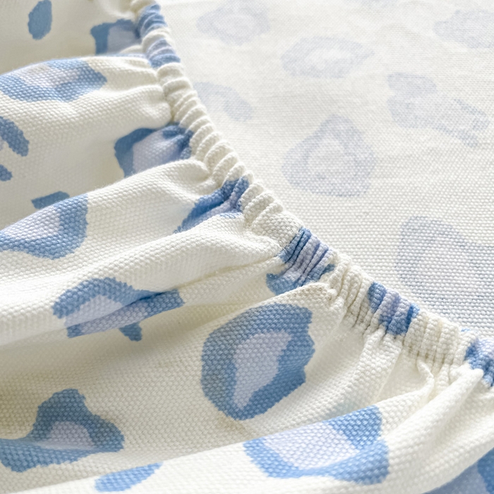 91家纺网 家纺一手货源 找家纺 雅居纺家纺 2026新款全棉绣花A类老粗布床笠单件床笠单品凉席席子 老粗布-苹果熊猫