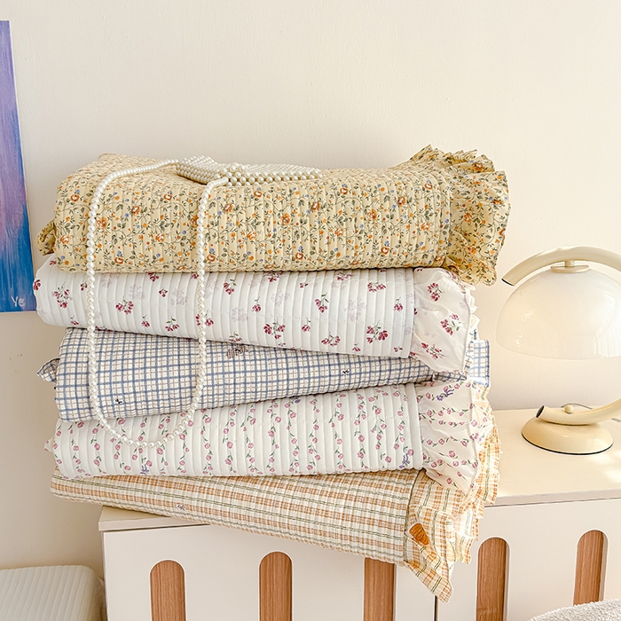 91家纺网 家纺一手货源 找家纺 （总）归属 2026春夏新款古法仿棉单床盖床盖三件套