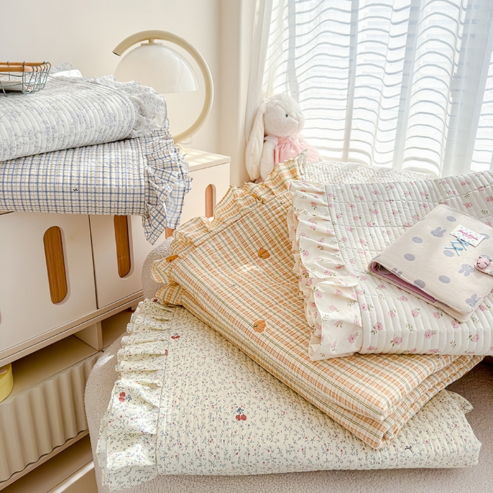 91家纺网 家纺一手货源 找家纺 （总）归属 2026春夏新款古法仿棉单床盖床盖三件套