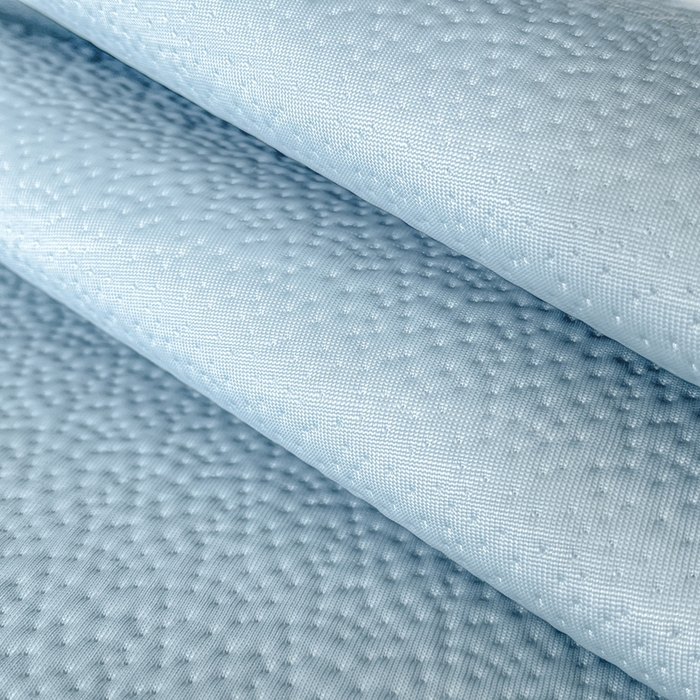 91家纺网 家纺一手货源 找家纺 雅居纺家纺 2026新款A类加厚三明治底星空提花凉感席床单款凉席席子 星空-蓝