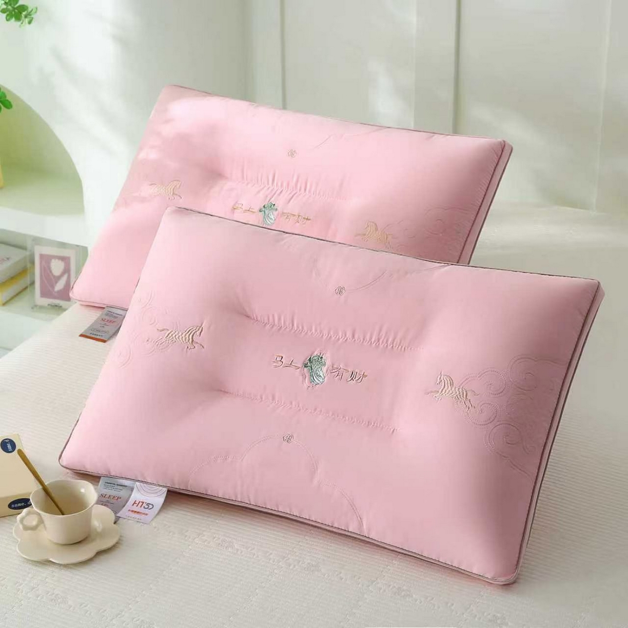 91家纺网 家纺一手货源 找家纺 （总）轩琪家纺 2026新款马上发财枕芯