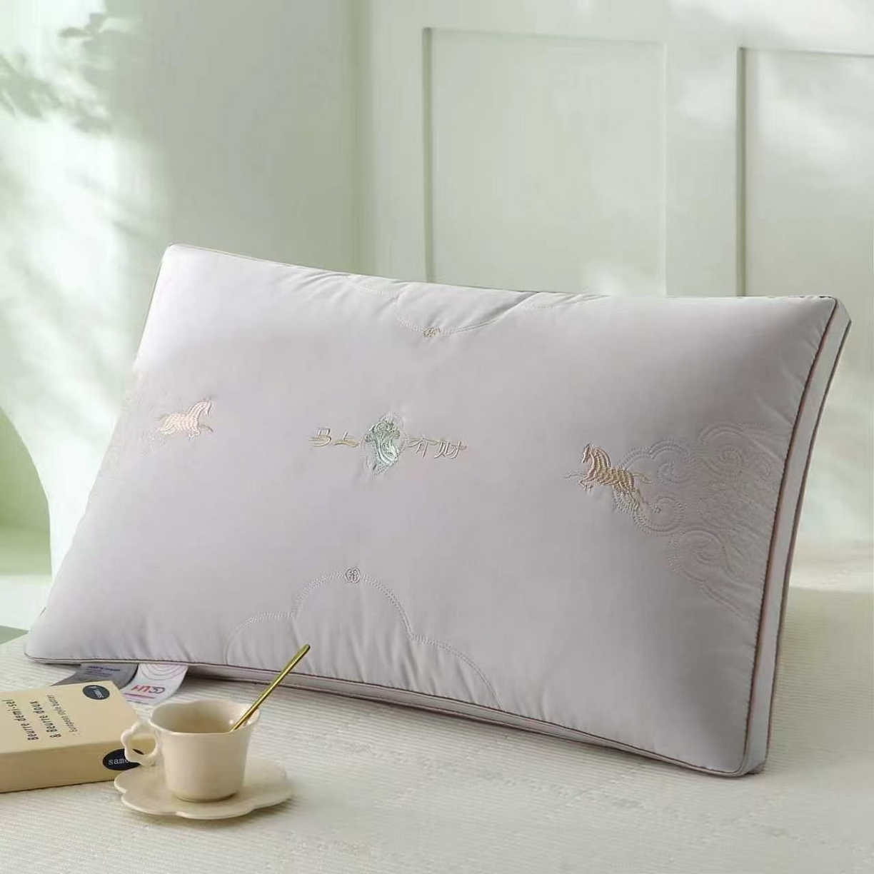 91家纺网 家纺一手货源 找家纺 （总）轩琪家纺 2026新款马上发财枕芯