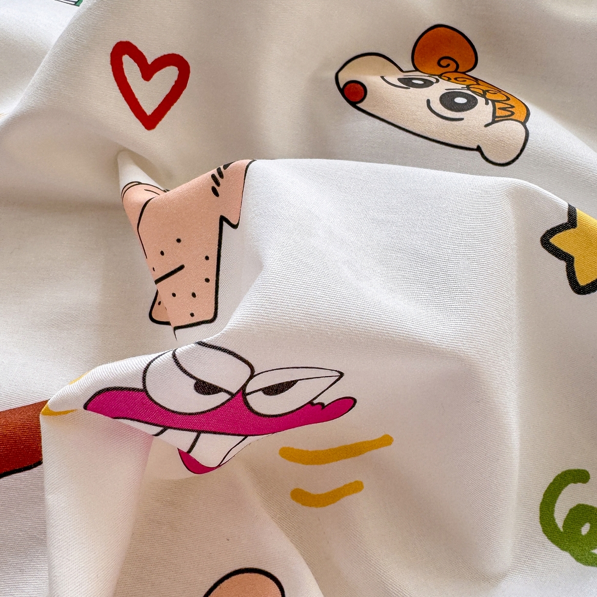 91家纺网 家纺一手货源 找家纺 （总）博雅 2026新款蜡笔小新正版授权全棉纯棉小版单床笠床笠单件