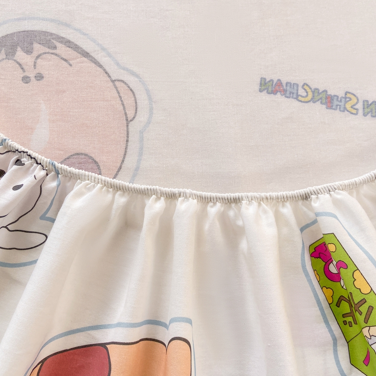 91家纺网 家纺一手货源 找家纺 博雅 2026新款蜡笔小新正版授权全棉纯棉小版单床笠床笠单件 小版-小兔蜡笔小新