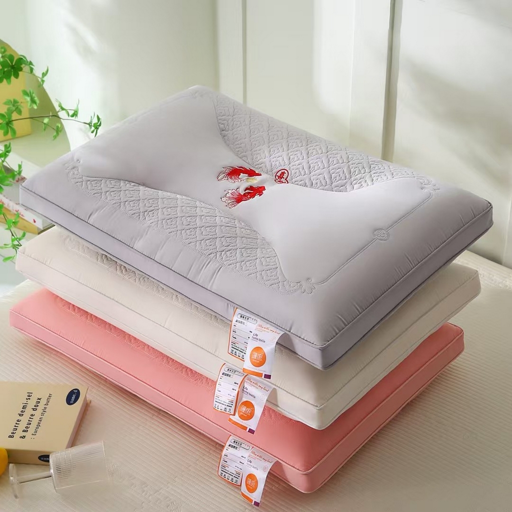 （总）轩琪家纺 2026新款年年有鱼枕芯