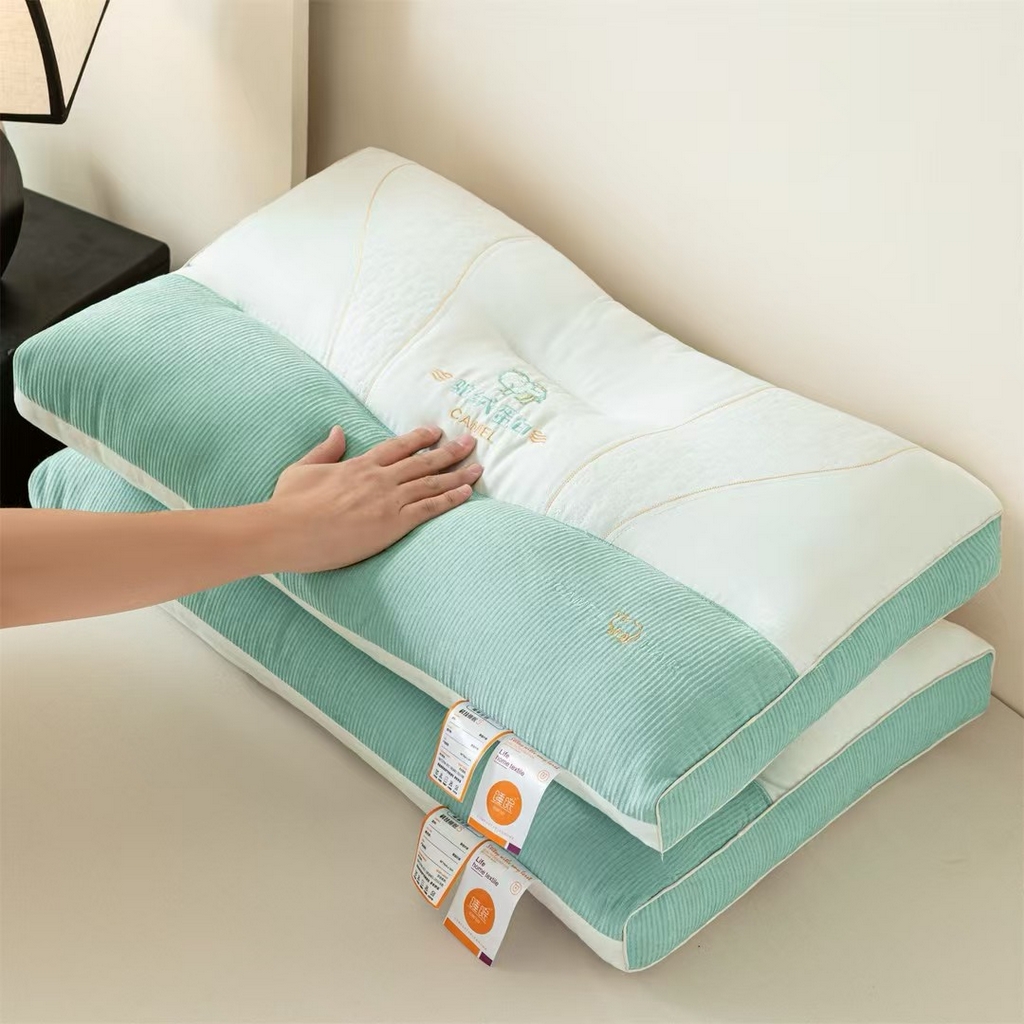 91家纺网 家纺一手货源 找家纺 （总）轩琪家纺 2026新款驼绒蛋白枕芯