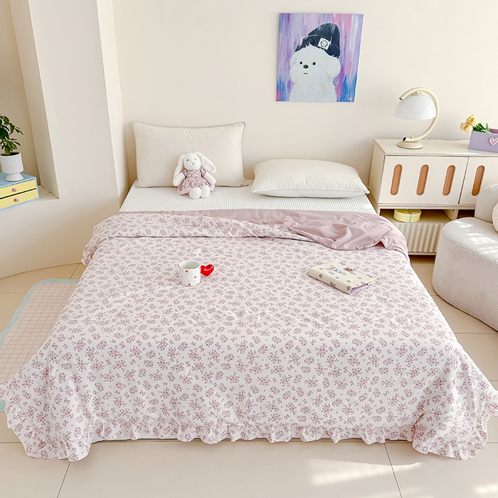 归属 2026春夏新款古法仿棉夏被夏凉被空调被系列 星漫花海