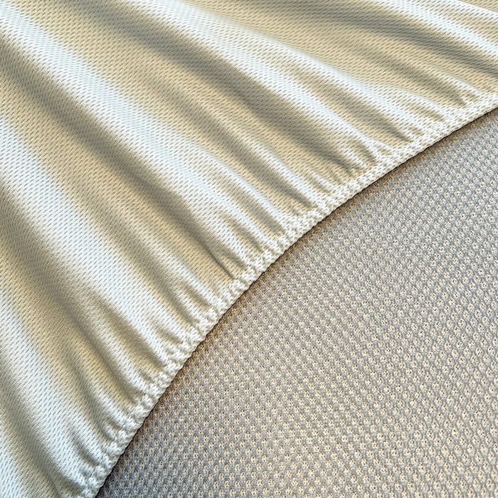 91家纺网 家纺一手货源 找家纺 雅居纺家纺 2026新款A类加厚三明治底提花小清新凉感席床笠款凉席席子 星星小熊