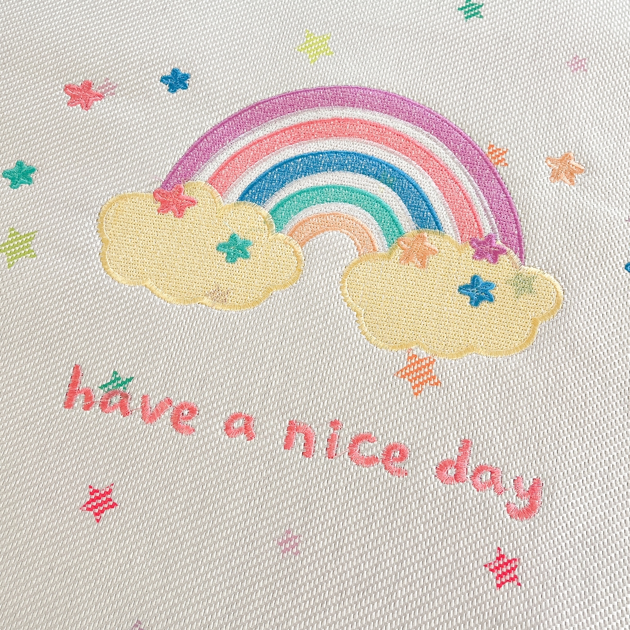 91家纺网 家纺一手货源 找家纺 雅居纺家纺 2026新款A类加厚三明治底绣花冰藤席学生宿舍床床单款凉席席子 七彩虹