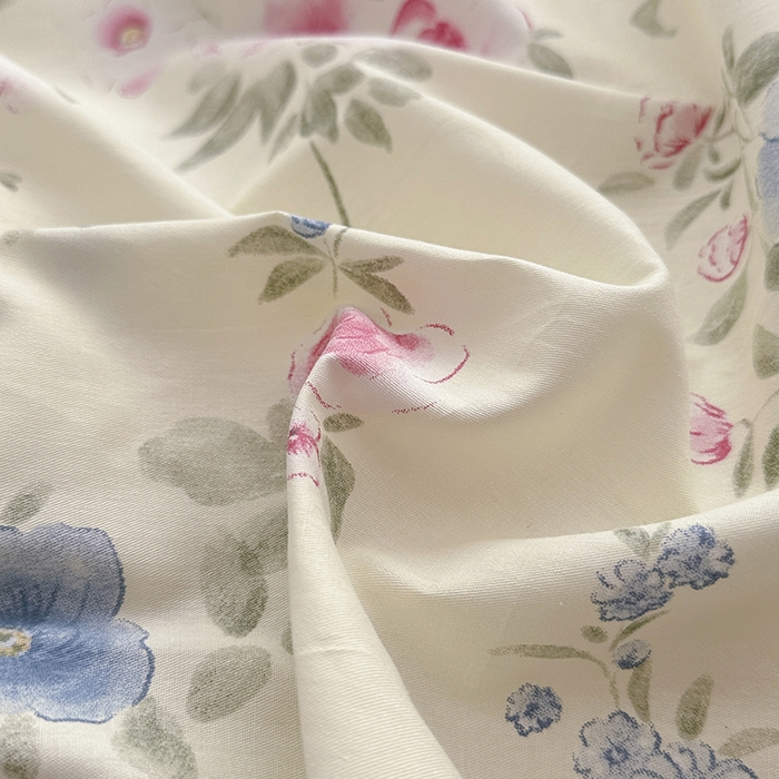 91家纺网 家纺一手货源 找家纺 宇彬家纺 2026直播新款13070全棉纯棉印花单双人被套喷气小清新简约热款学生被罩 春湔