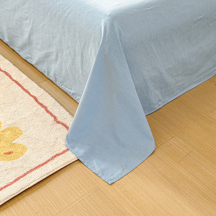 91家纺网 家纺一手货源 找家纺 宇彬家纺 2026直播新款13070全棉纯棉印花单双人被套喷气小清新简约热款学生被罩 慕夏